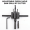 Adjustable Circle Hole Saw Drill Bit Cutter (HT81)